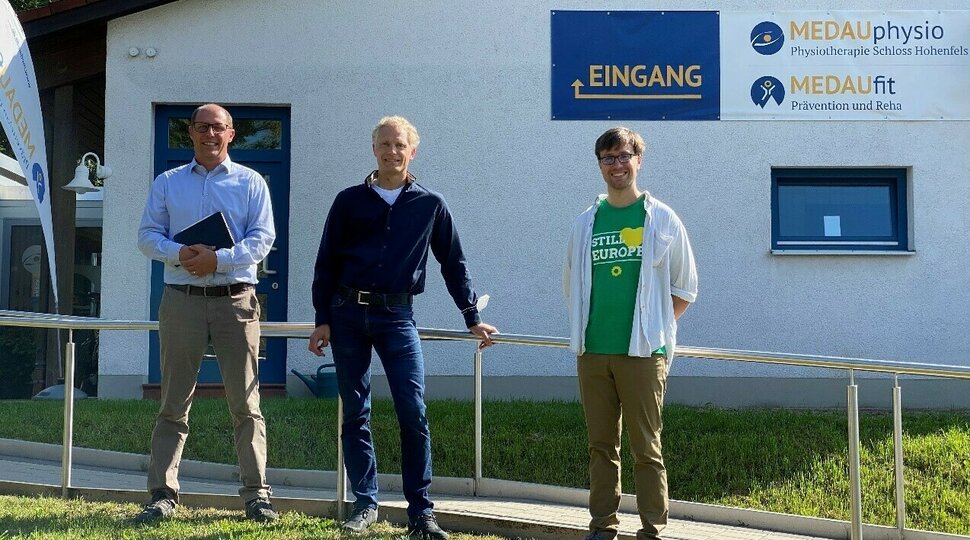 Besuch Johannes Wagner, MdB bei der Medau-Schule