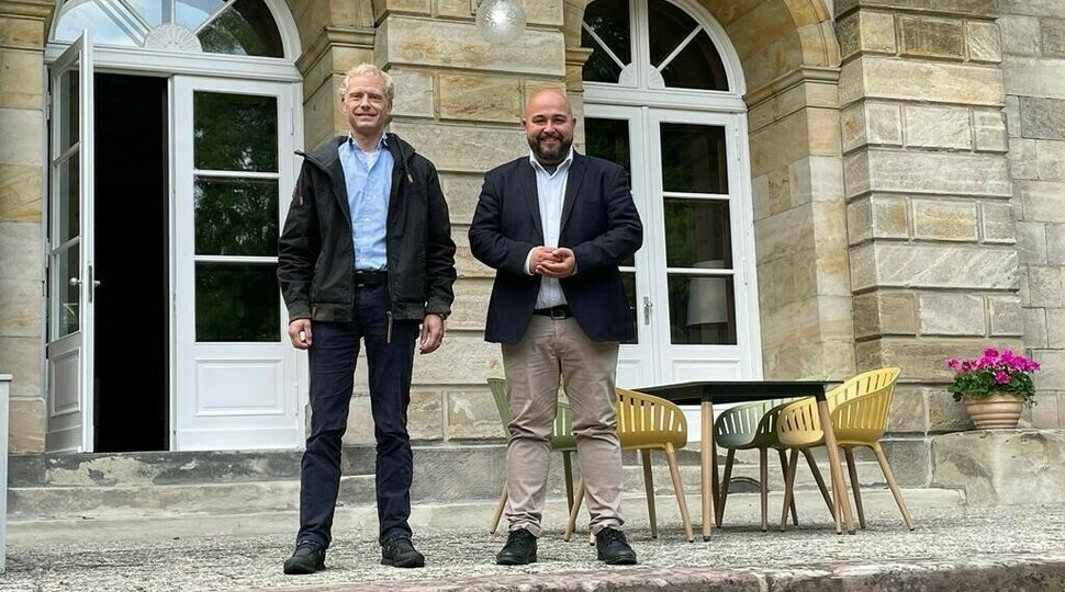 Besuch Jonas Geissler, MdB bei der Medau-Schule